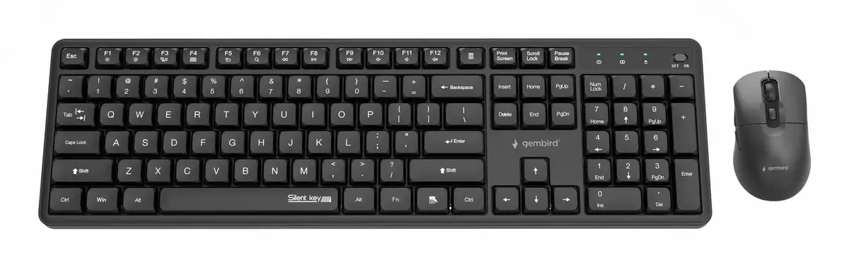 Gembird Silent key Pro Business bezvadu komplekts Photo 2