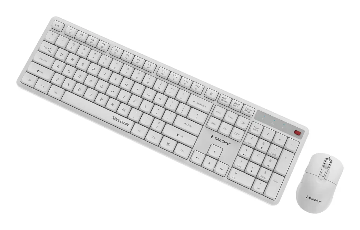 Gembird Silent key Pro Business Wireless Desktop Set Photo 3
