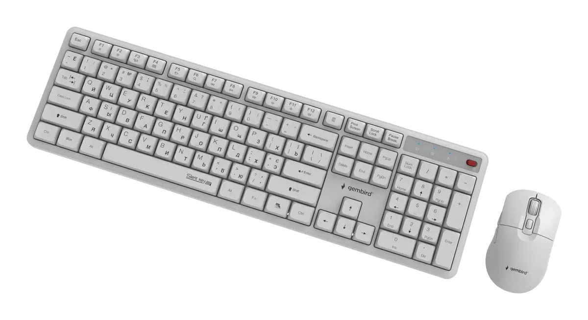 Беспроводной комплект Gembird Silent key Pro Business Photo 3