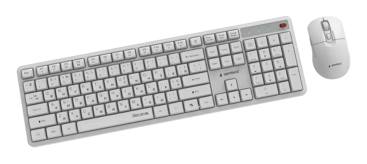 Беспроводной комплект Gembird Silent key Pro Business Photo 4