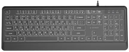 Gembird KB-UML-04-CYRL Slim vadu tastatūra ar