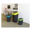 Мусорное ведро Curver Flip Bin 25 л - черно-желтое Photo 2