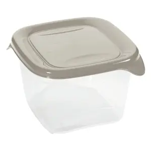 Curver Fresh&Go Square Food Container 1.2L Beige