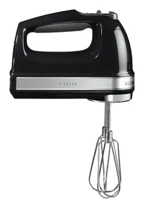 Ручной миксер KitchenAid 5KHM9212EOB, 85 Вт, черный