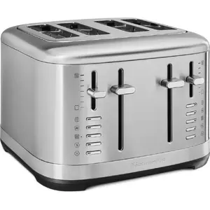 KitchenAid 5KMT4109ESX 4-Slice Toaster, 1640 W, Stainless Steel