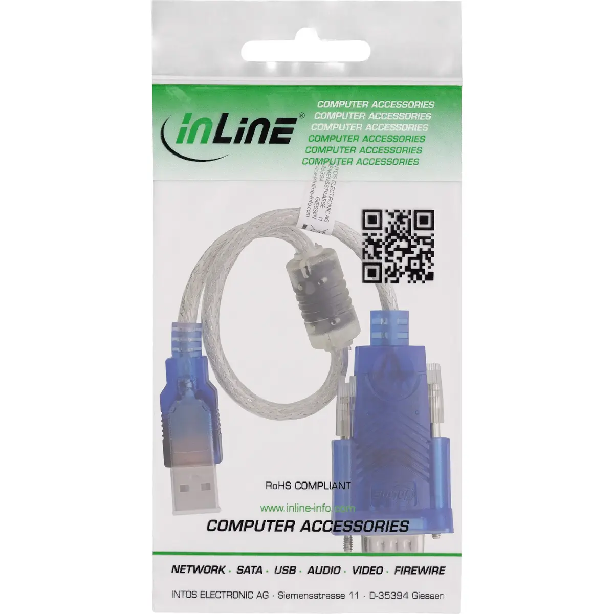 InLine 33304X USB-A to RS-232 Adapter Photo 2