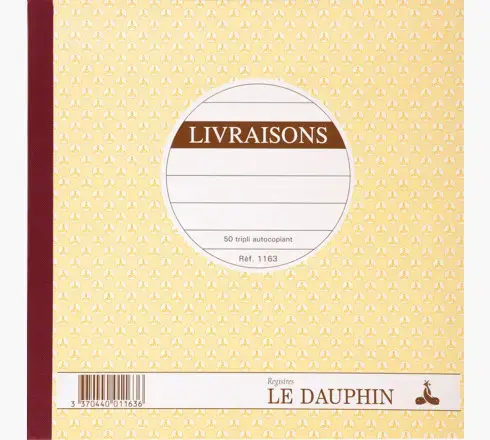Le Dauphin 1163D piegādes veidlapu bloks Photo 2