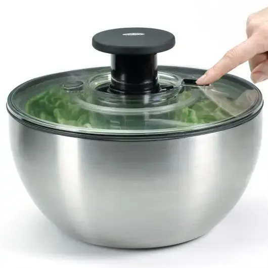 Салатная сушилка OXO 1071497 из нержавеющей стали Photo 3