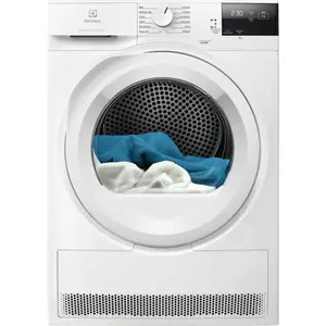 Electrolux EDI621W84W Freestanding Heat Pump Tumble Dryer, 8 kg, Front-load
