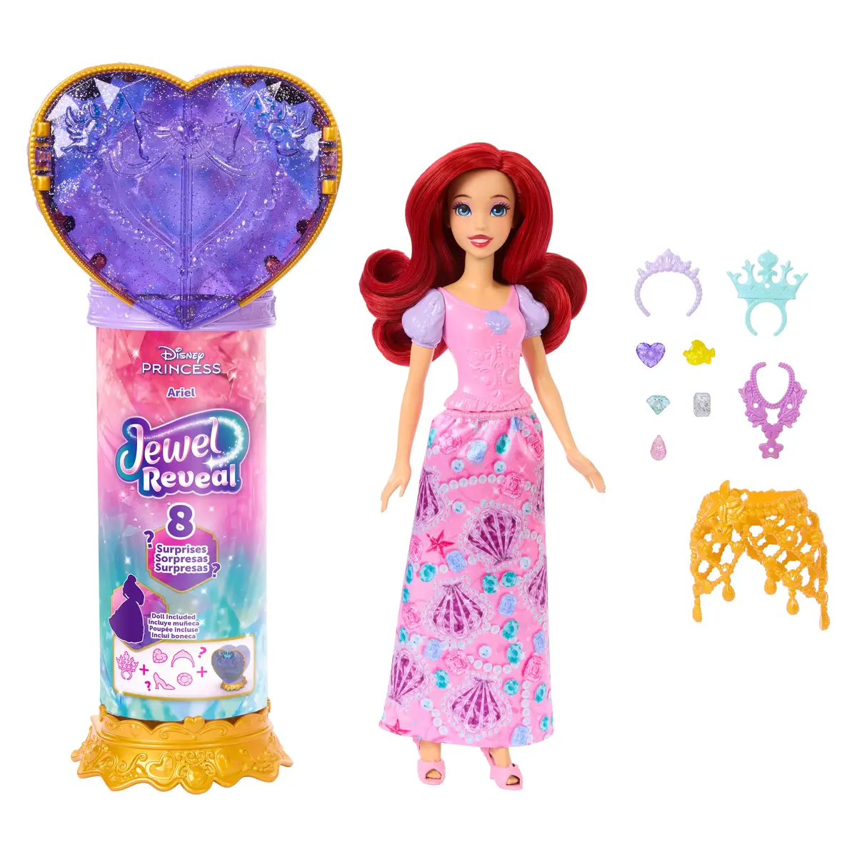 DISNEY Modes lelle Jewel Reveal Arlēna JHL49 Photo 5