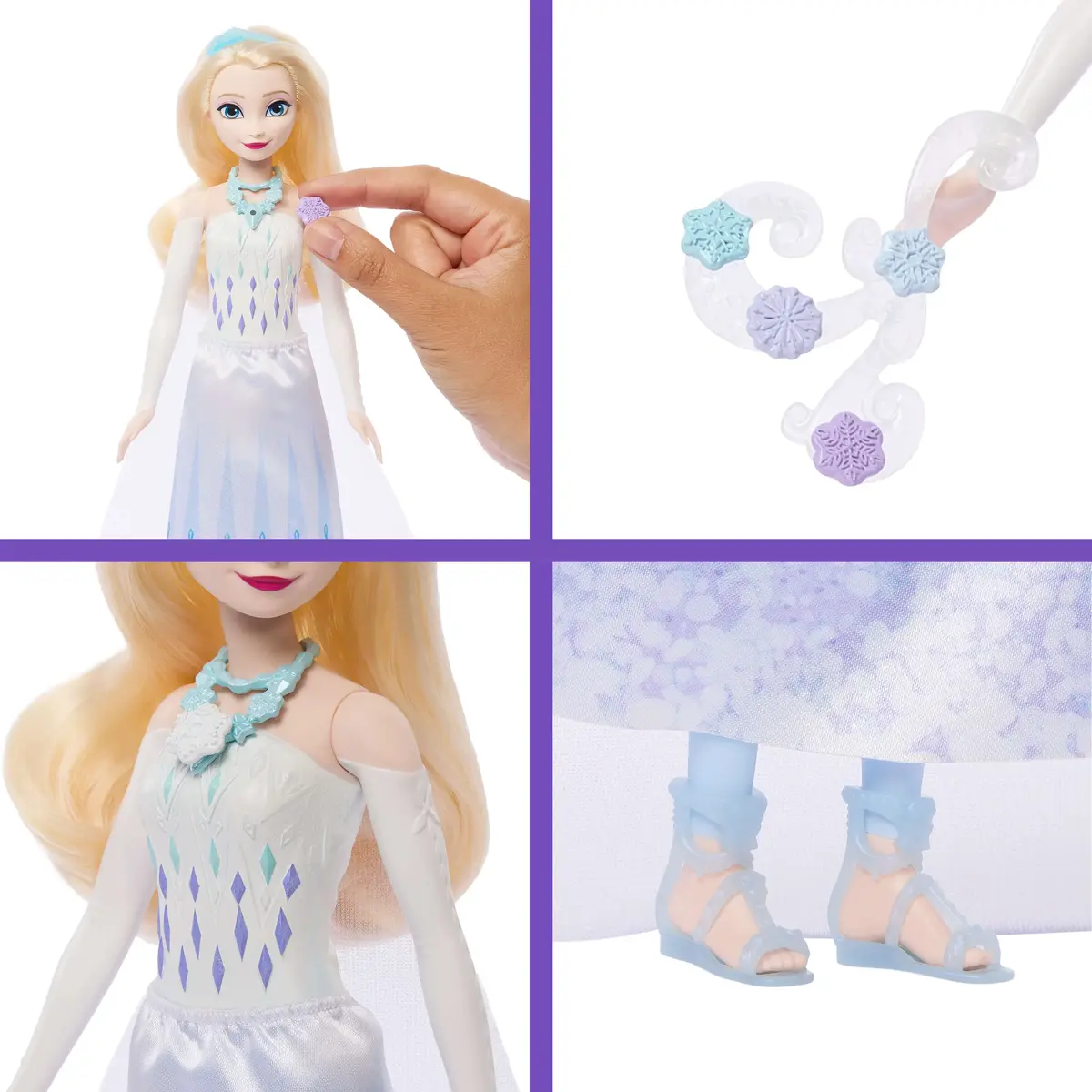 Disney Frozen Jewel Reveal Elsa modes lelle Photo 3