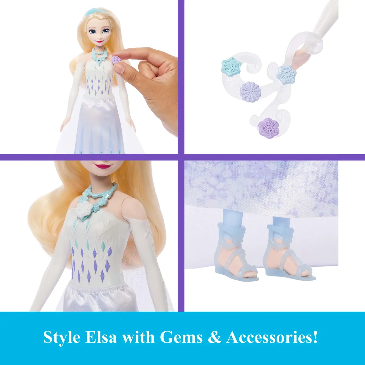 Disney Frozen Jewel Reveal Elsa modes lelle Photo 7