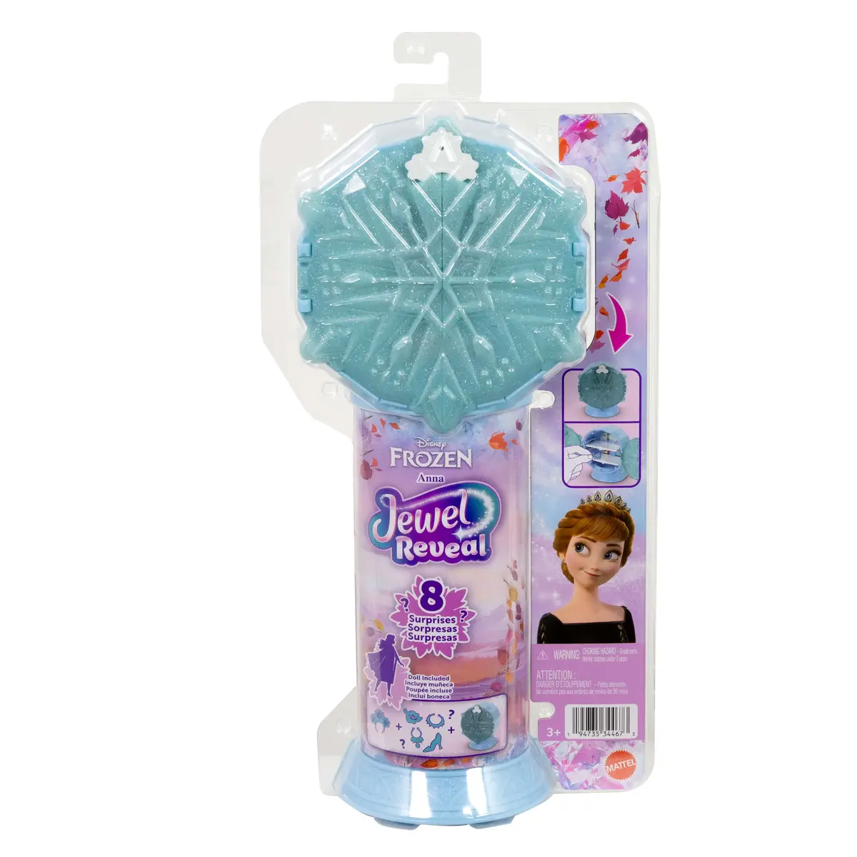Disney Frozen Jewel Reveal Anna modes lelle Photo 6