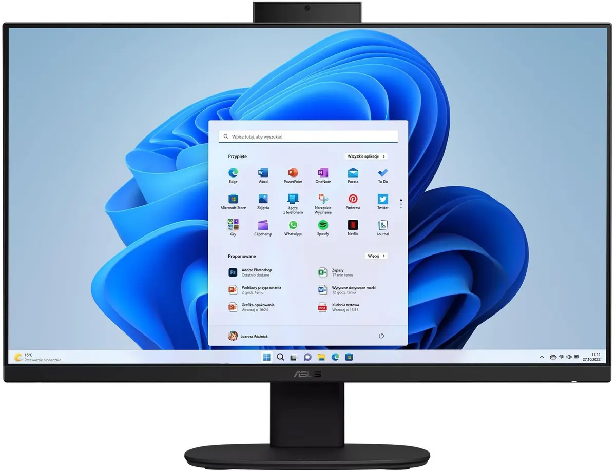 Asus All-in-One VM670KA-BPE024W galddators, Ryzen AI
