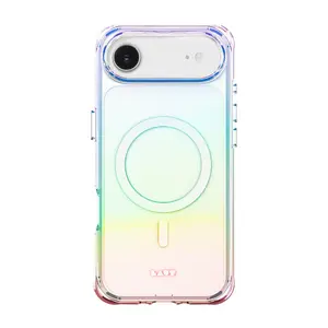 LAUT AERO HOLO Cover for Apple iPhone 17 Air, Pearl Transparent