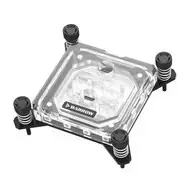 Barrow Intel CPU Water Block, Acrylic, RGB Lighting - Black