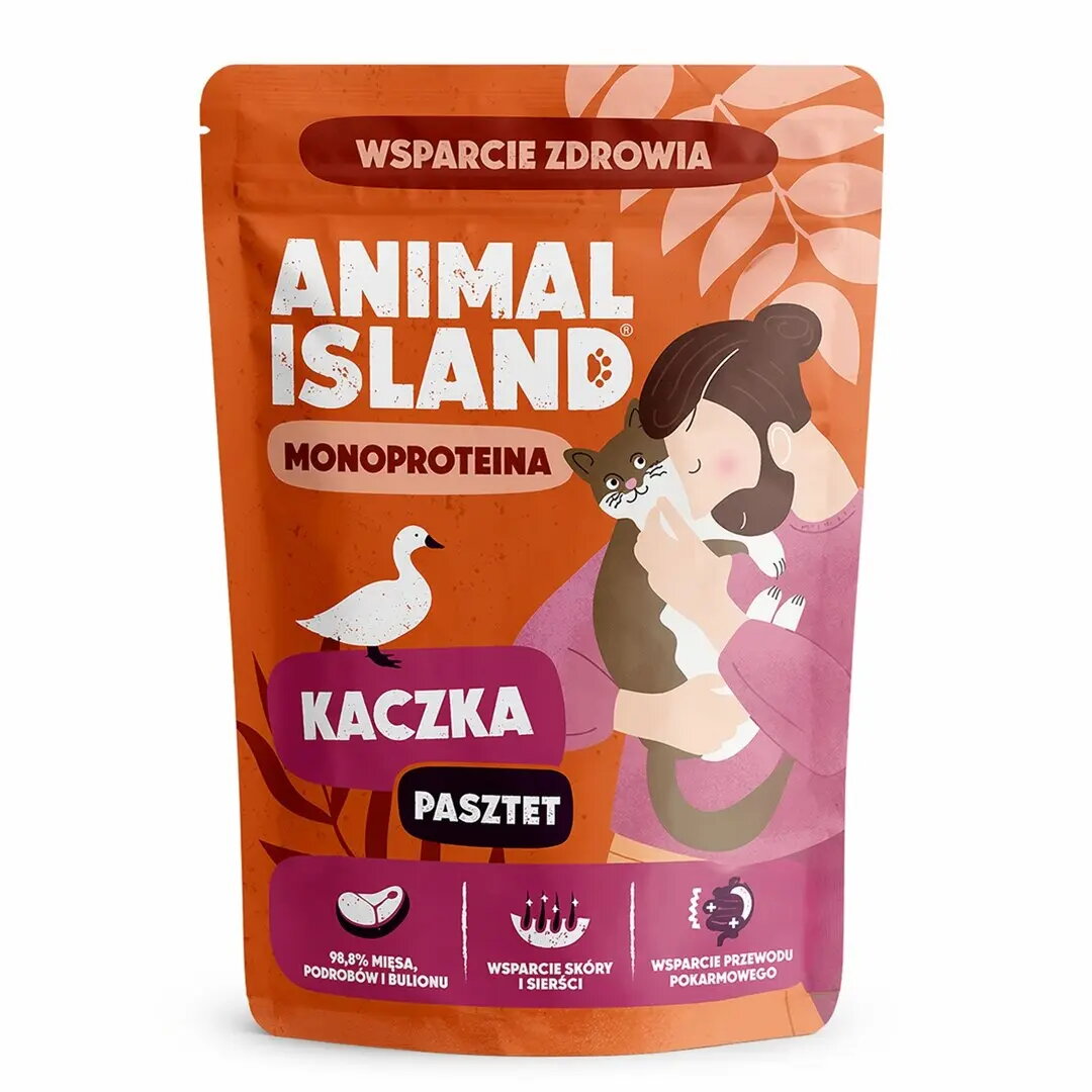 ANIMAL ISLAND Mono Duck mitrā barība