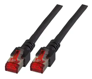 EFB Elektronik K5515.50 Cat6 S/FTP Networking Cable, 50 m, RJ-45, Black