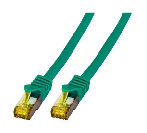 EFB Elektronik MK7001.25GR Cat6a S/FTP Networking Cable, 25 m, RJ-45, Green