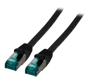EFB Elektronik MK6001.30B Cat6a S/FTP Networking Cable, 30 m, RJ-45, Black