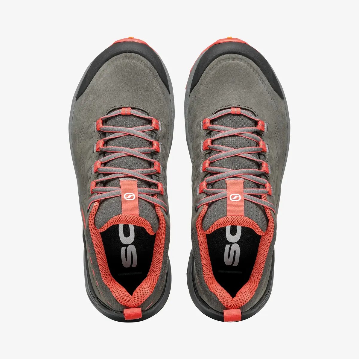 Sieviešu pārgājienu apavi Scarpa RUSH 2 PRO GTX - Titanium/Coral Photo 5