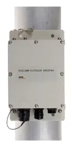 AXIS 01951-001 Mounting Kit for Outdoor Midspan, Grey Aluminium