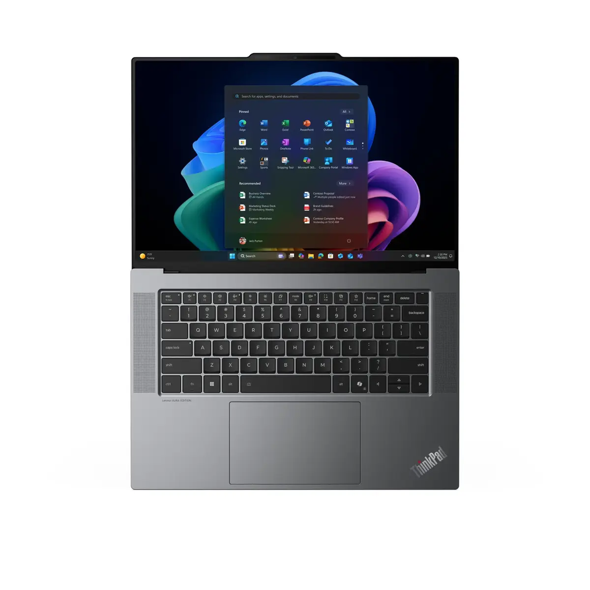 Lenovo ThinkPad X9-15p Gen 1 Aura Edition portatīvais dators Photo 14