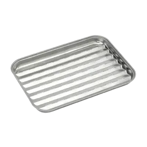 Barbecook atkārtoti lietojama nerūsējošā tērauda grila panna 34.5 x 24 x 3 cm