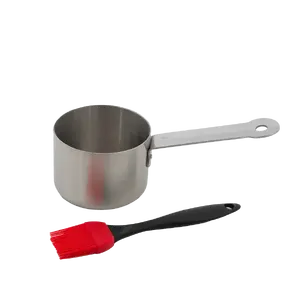 Barbecook Stainless Steel Saucepot with Basting Brush
