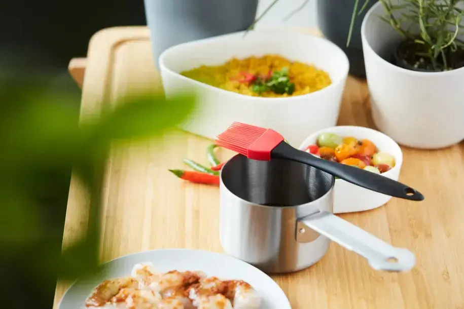 Barbecook Stainless Steel Saucepot with Brush Photo 6