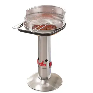 Угольный гриль Barbecook Loewy 50 SST для использования с древесным углем и дровами