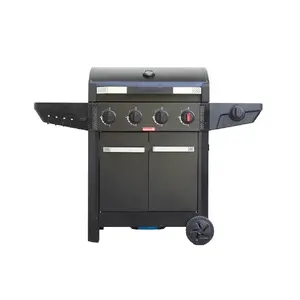 Газовый гриль Barbecook Luca 412 со шкафом и боковой горелкой