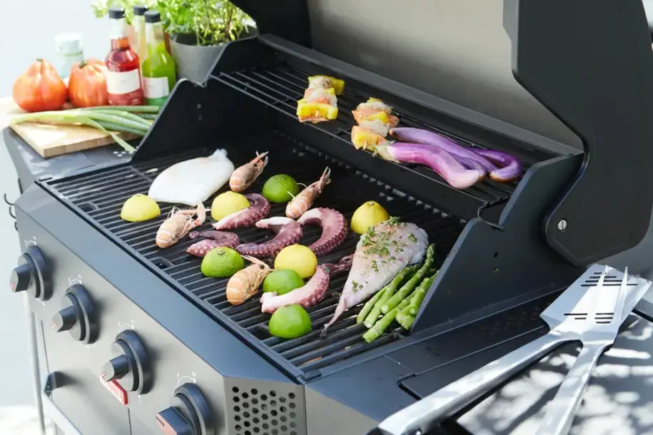 Газовый гриль Barbecook Luca 412 с боковой горелкой Photo 5