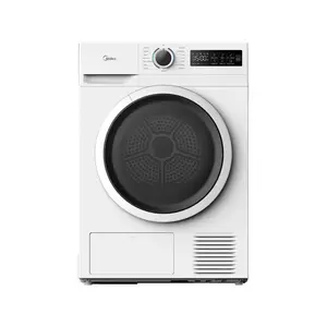 Midea Dryer Machine | MD110H80/W-HR | Energy efficiency class E | Front loading | 8 kg | Heat pump | LED | Depth 60 cm | White