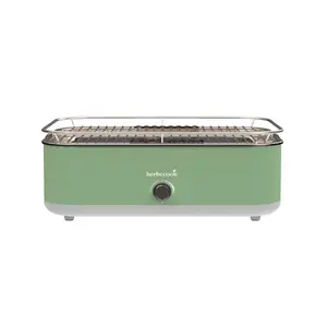 Электрический настольный гриль Barbecook E-Carlo, 2500 Вт, зеленый
