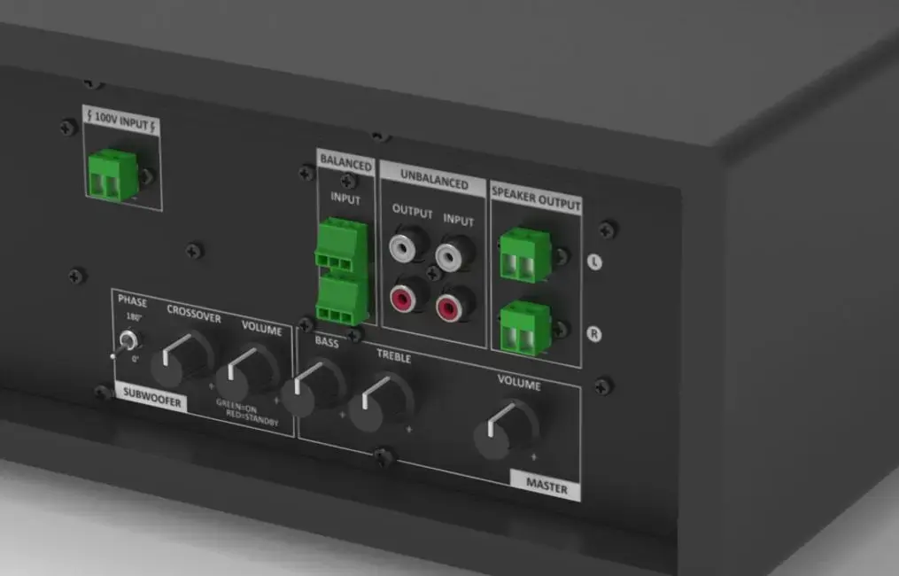 VivoLink AUDIOPACK-IW4 2.1 audio sistēma ar iebūvējamiem skaļruņiem Photo 8
