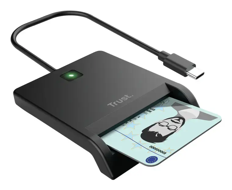 Viedkaršu lasītājs Trust 26253 USB Type-C Photo 4
