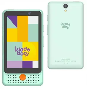 Bērnu viedtālrunis Kiddo Boo KB350 Mobistar 4G, Android 14, piparmētru krāsā