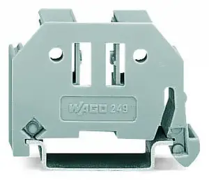 Wago 249-117 Terminal Block Separator, Grey