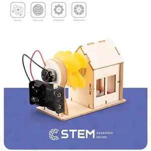 Деревянный конструктор танк Extra Digital STEM развивающая игрушка