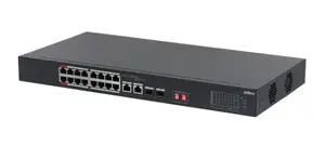 Dahua S3218-16ET-135 nevadāms L2 gigabitu PoE tīkla komutators, 16 porti, 135W