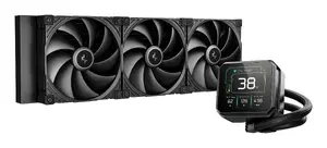 Система жидкостного охлаждения процессора DeepCool Spartacus 420, 14 см, черная