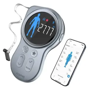 RENPHO PEU-R-Y002-BK Smart Tape Measure with 3 Measurement Modes and Large Round Screen