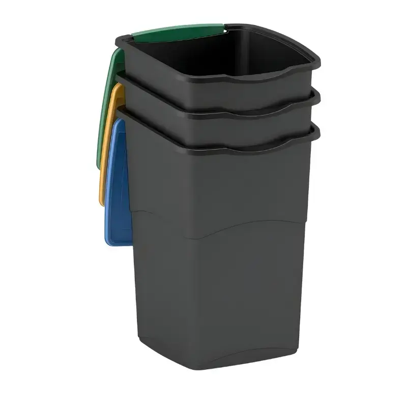 Curver Koral Bin 47L atkritumu tvertņu komplekts (3 gab.) Photo 2