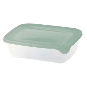 Curver Fresh&Go Rectangular Food Container 0.5L Green