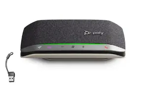 HP Poly Sync 20-M portatīvais skaļrunis ar USB-C un USB-A adapteri