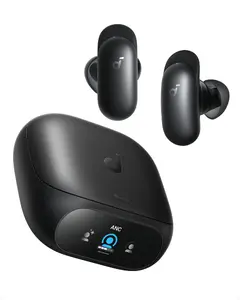 Anker Soundcore Liberty 5 Pro Bezvadu austiņas ar trokšņu slāpēšanu melnas True Wireless Stereo Bluetooth In-Ear ar mikrofonu