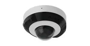 Ajax DomeCam Mini IP Security Camera, 8 MP, 4K, 4 mm Fixed Lens, Indoor Ceiling Mount, White