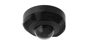 Ajax DomeCam Mini IP Security Camera, 5 MP, 2880 x 1620 Pixels, 4 mm Fixed Lens, Indoor, Black