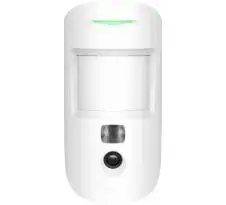 Ajax MotionCam (PhOD) Wireless Passive Infrared PIR Motion Sensor, White